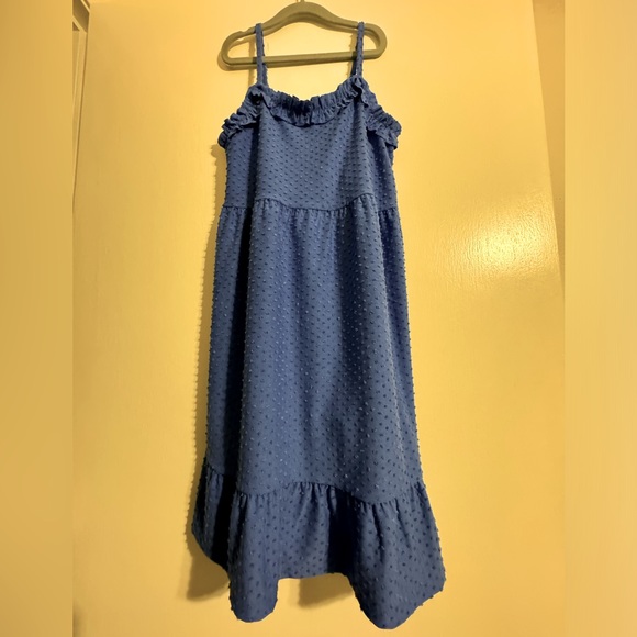 NWTs The Simple Folk Blue Dress / 8-9 Years
